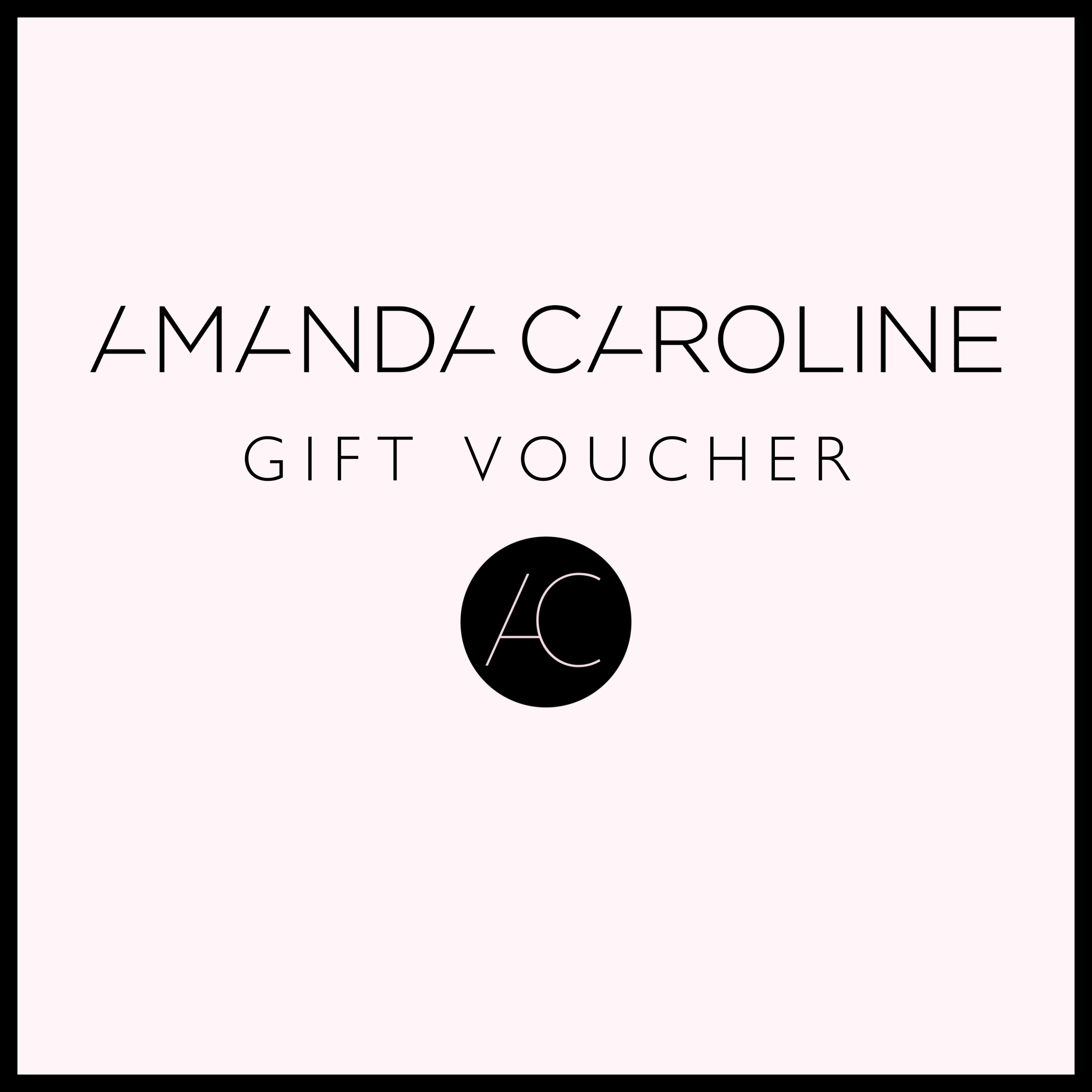 Amanda Caroline Beauty Gift Card