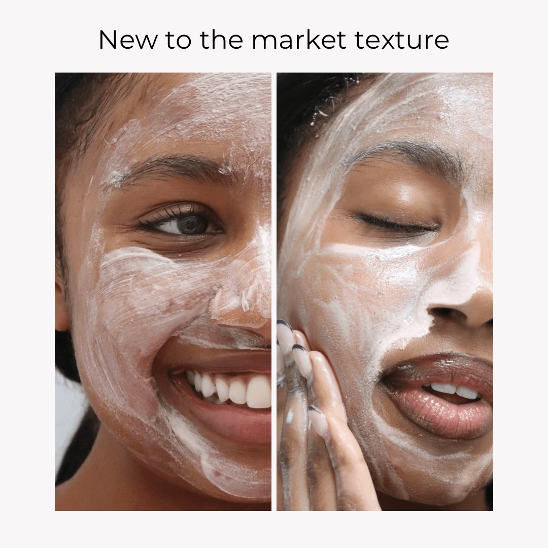 Haute Rose Cream Clay Foaming Cleanser - Amanda Caroline Beauty