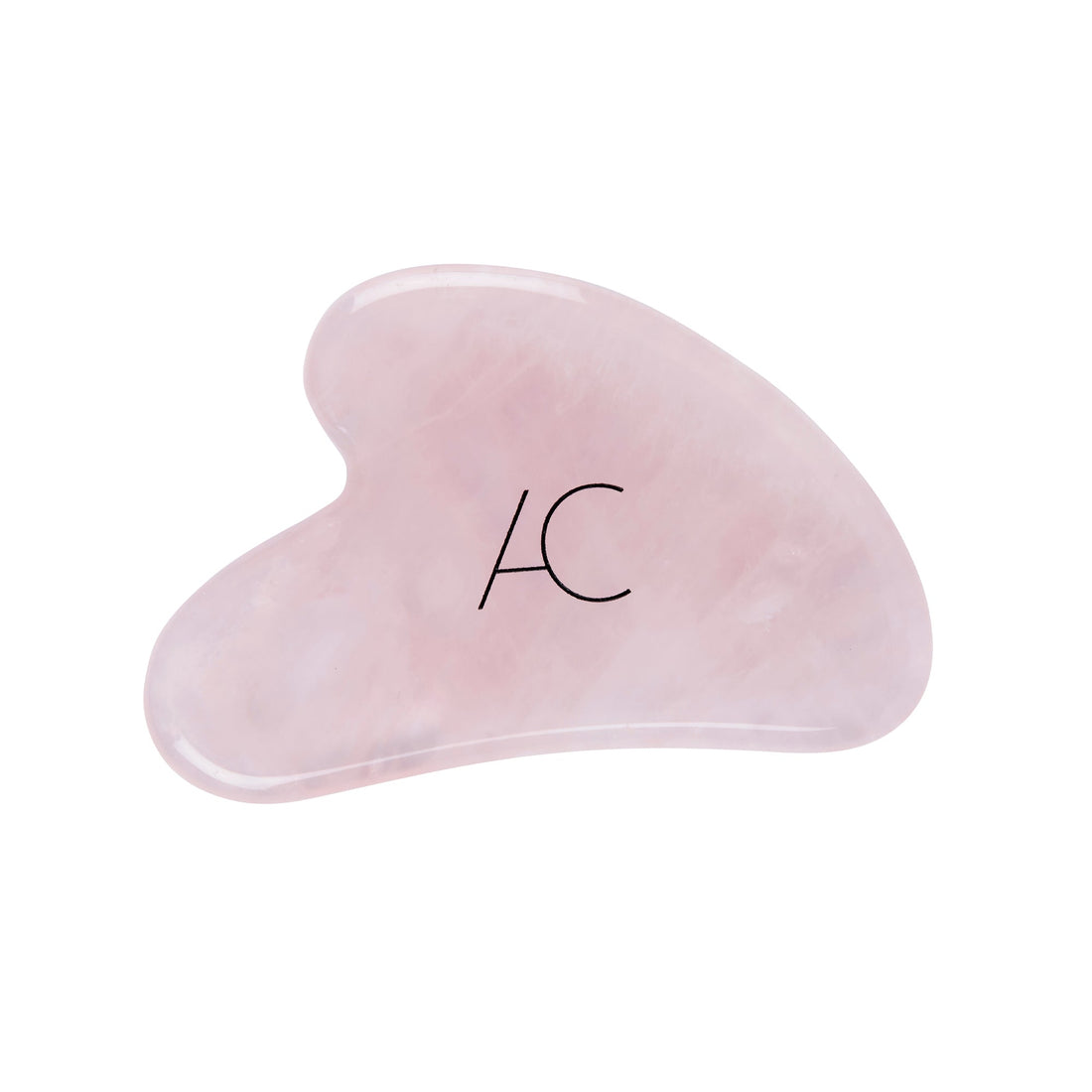 Rose Quartz Gua Sha - Amanda Caroline Beauty
