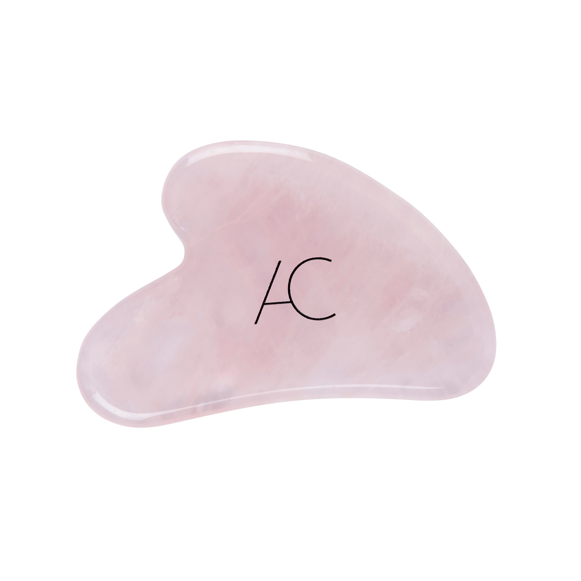 Rose Quartz Gua Sha - Amanda Caroline Beauty