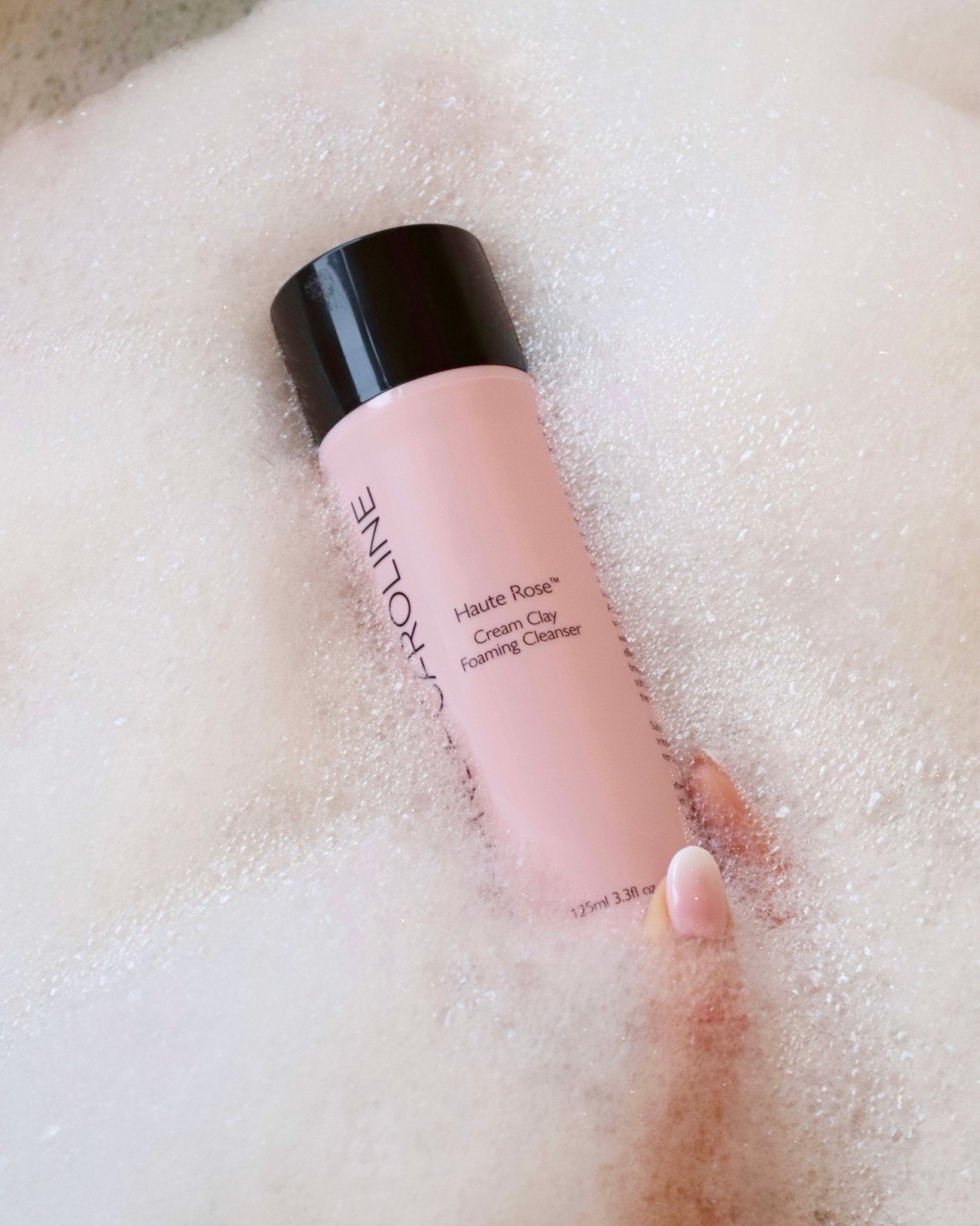 Haute Rose Cream Clay Foaming Cleanser - Amanda Caroline Beauty
